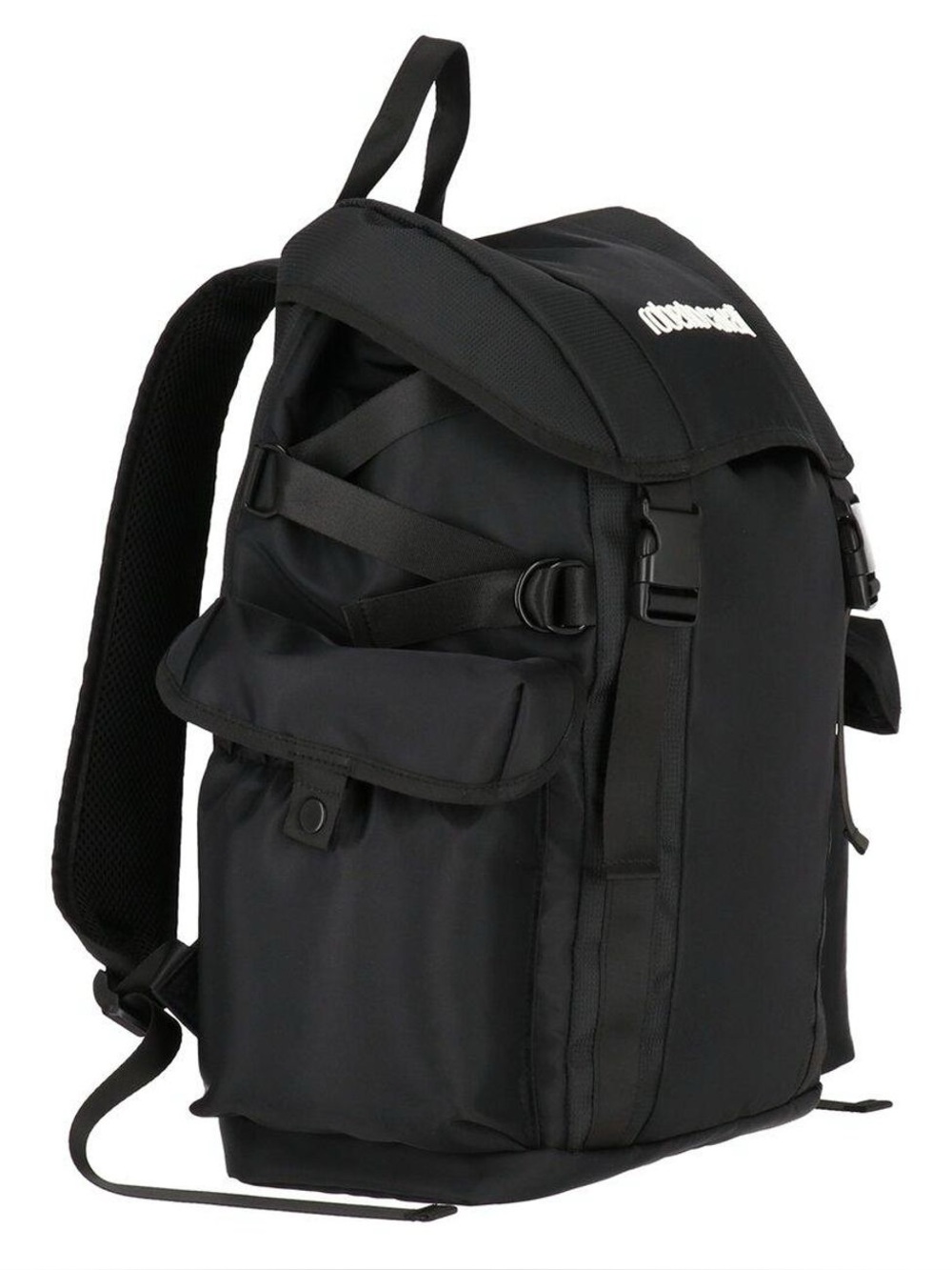 100% Authentic Roberto Cavalli Unisex Black Backpack W/designer mystery gift NWT